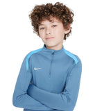 Nike Boys Dri-FIT Strike 24 Drill QZ Blu