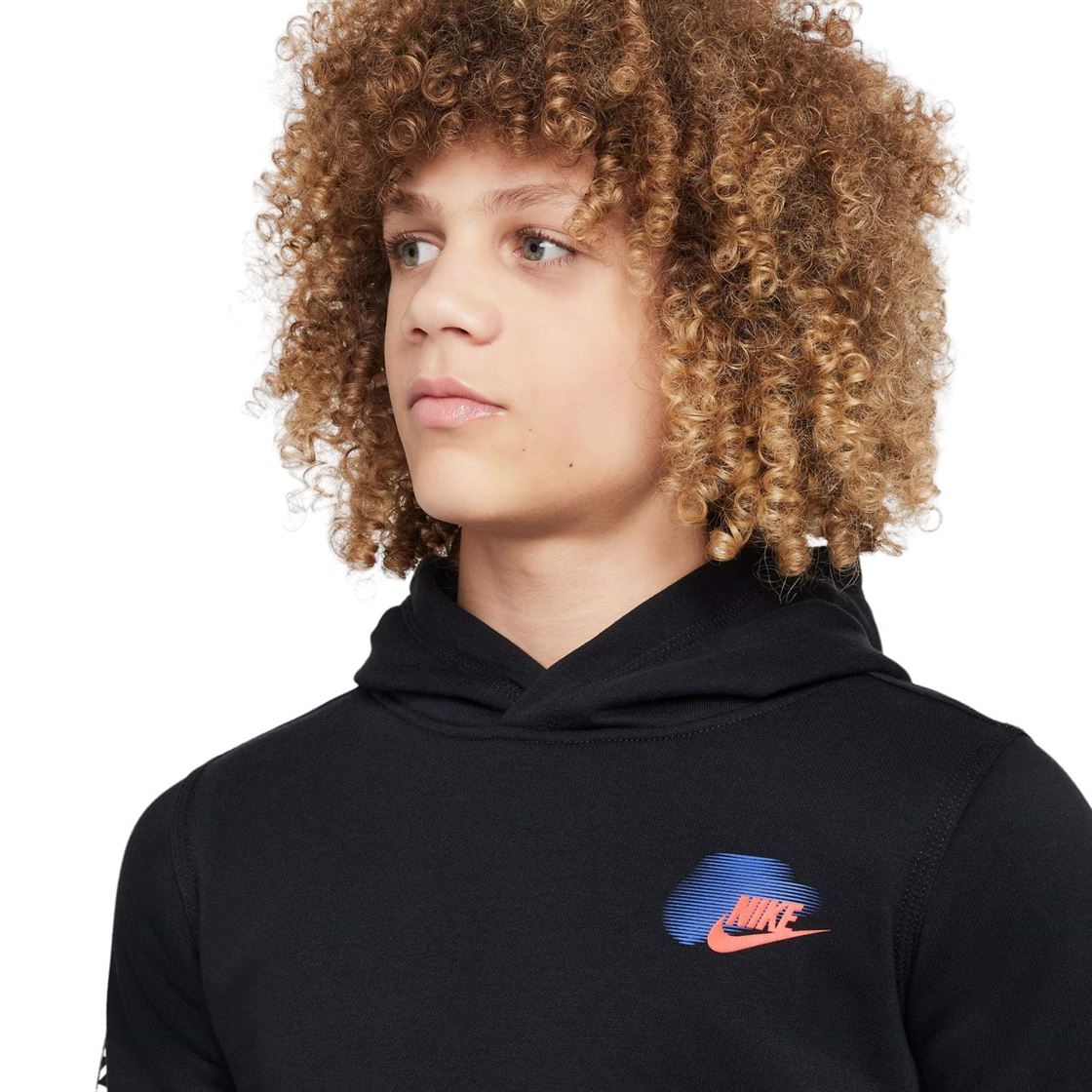 Nike Boys NSW SI FLC PO HOODIE BB2 Blk