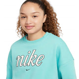 NIKE GIRLS CLUB FLC BXY CRW GX STAR Gree