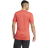 adidas Gym Seamless Mens Tee Red