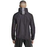 adidas Gym 3s WND FZ Mens Hoodie Black