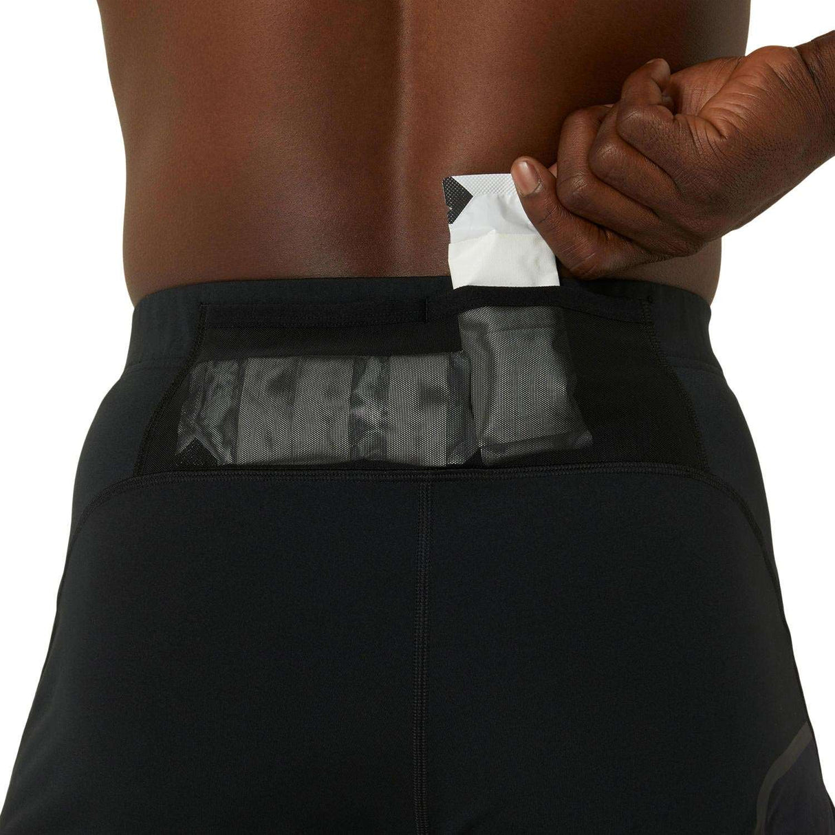 ASICS MENS ROAD WINTER RUN TIGHT BLACK