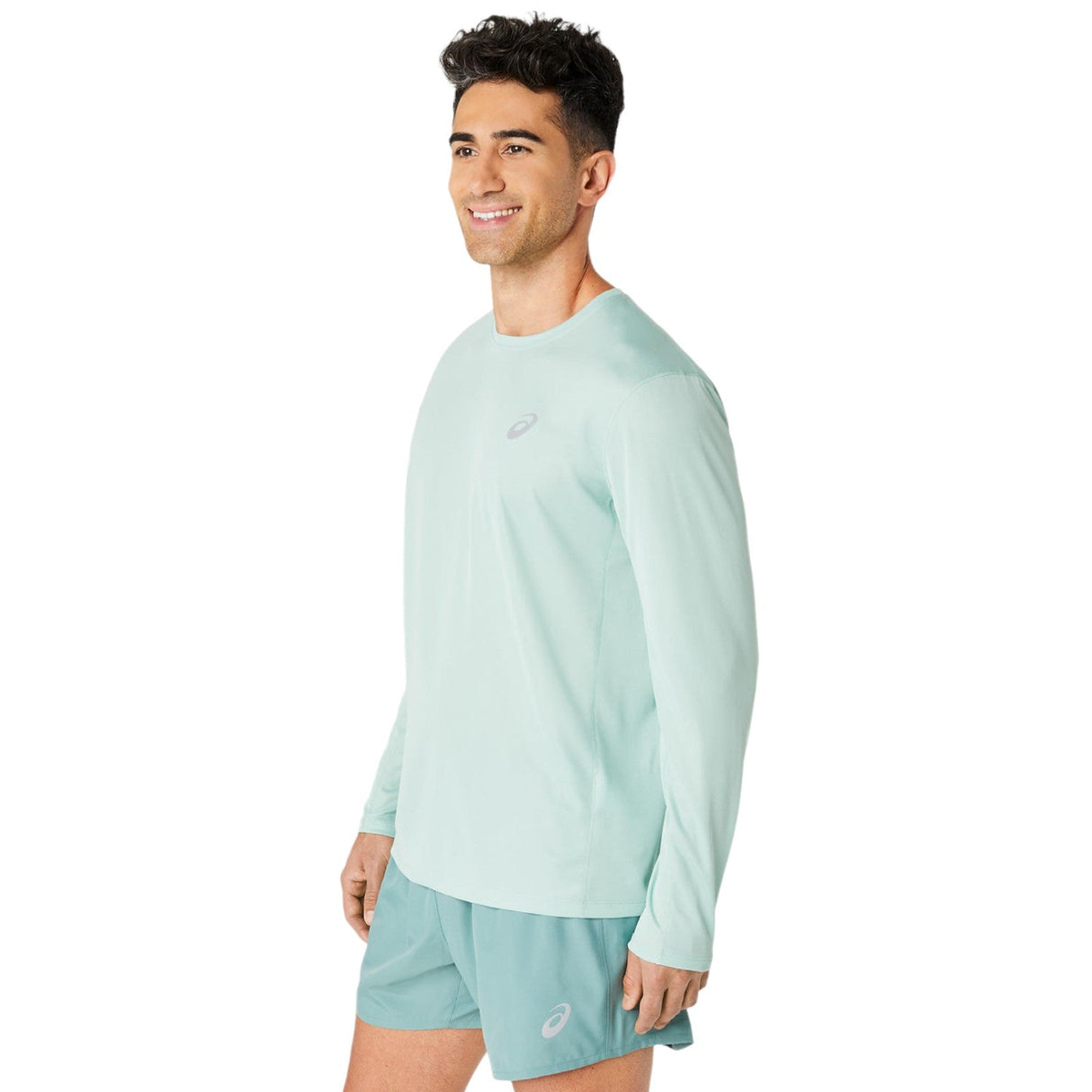 ASICS MENS CORE LS TOP GREEN