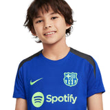 Nike FCB 24 3rd Kids Strike Drill Tee Bl
