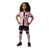 Nike PSG 24 Kids Third Kit Black Pink