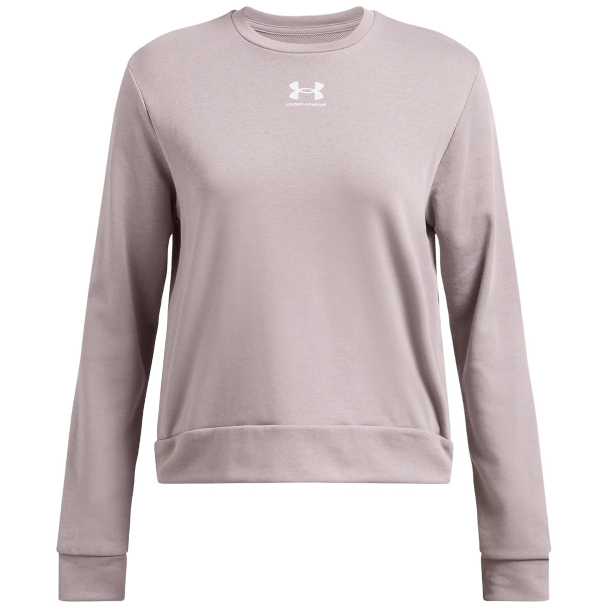 UnderArmour Rival Wmns Terry Crew Grey