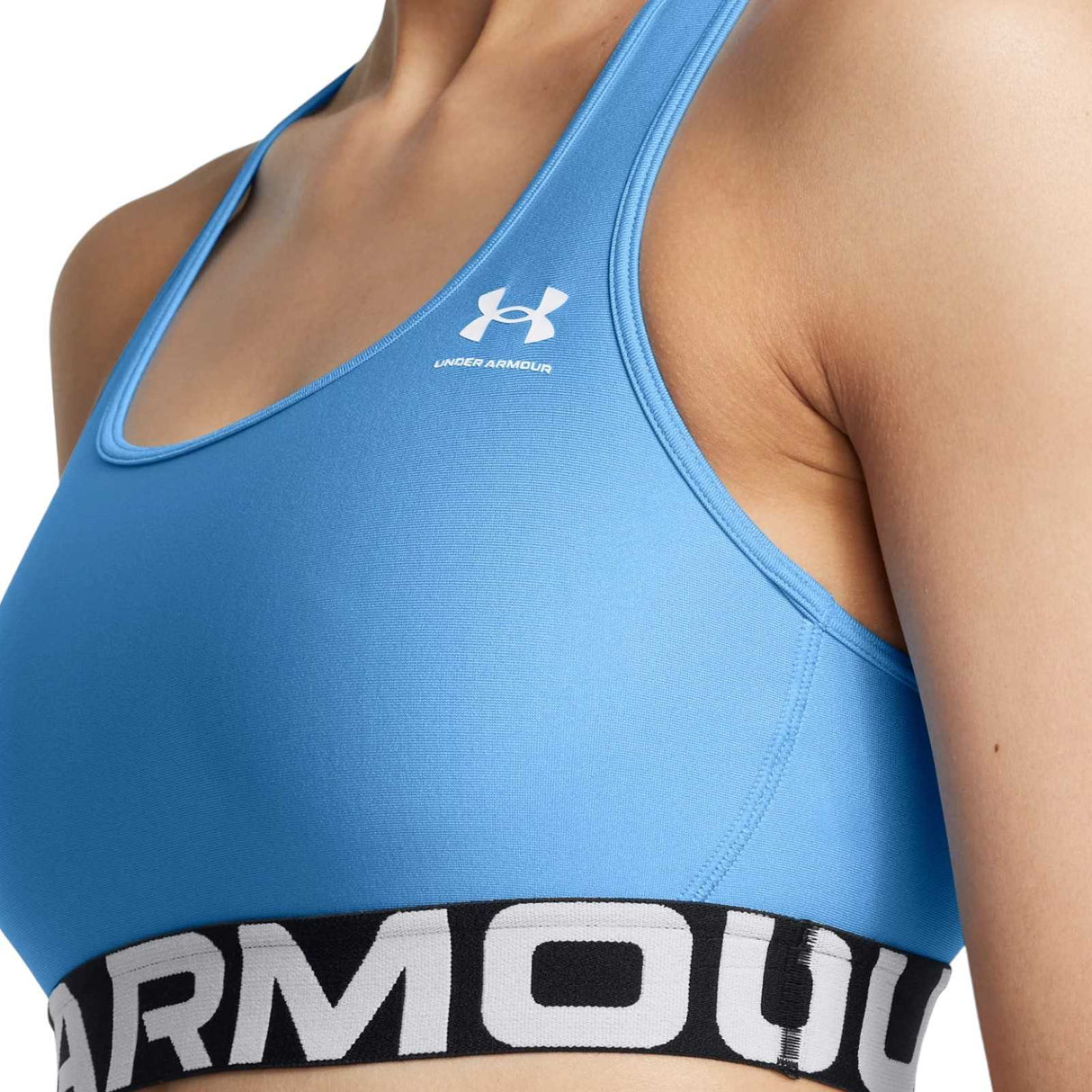 Under Armour HG Authntcs Mid Wmn Bra Blu