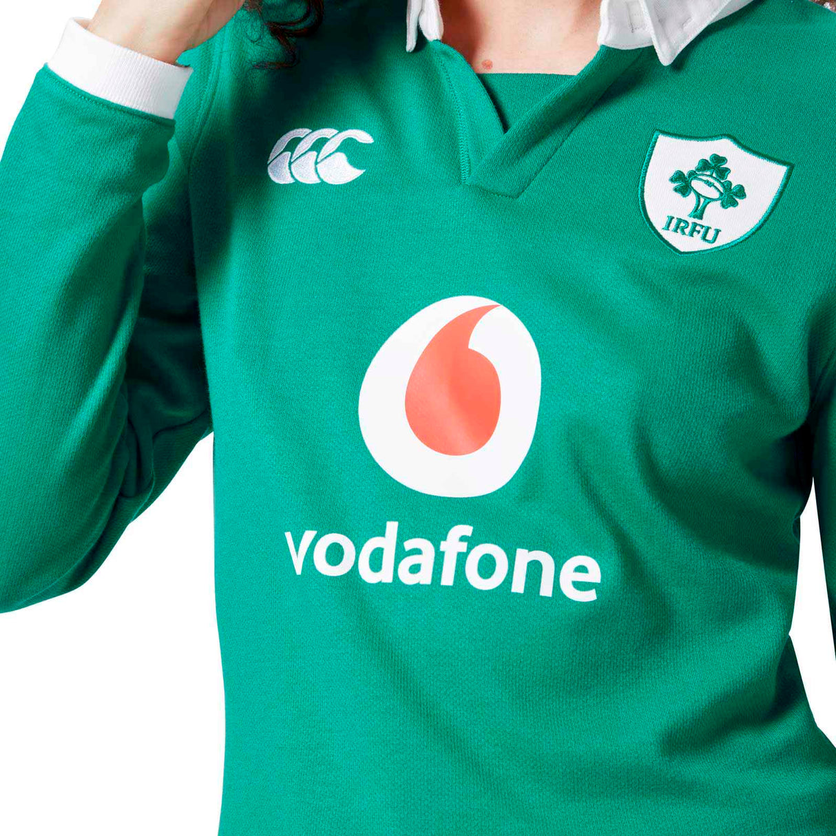 Canterbury IRFU 24 Wmn Home Clas Jsy Grn
