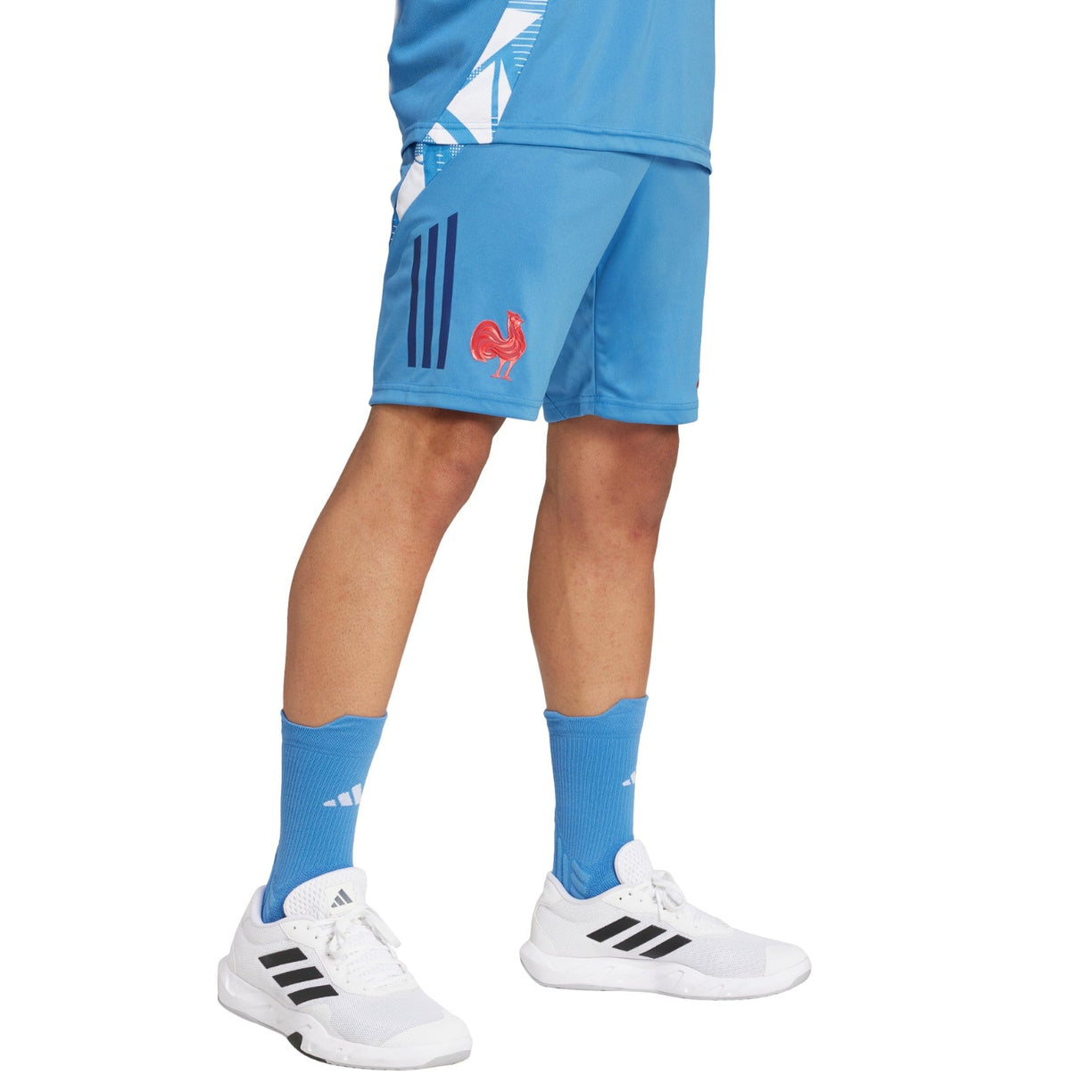 adidas France 24 Gym Short Blue