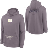 Nike Lakers Kids Statement Hoody Purple