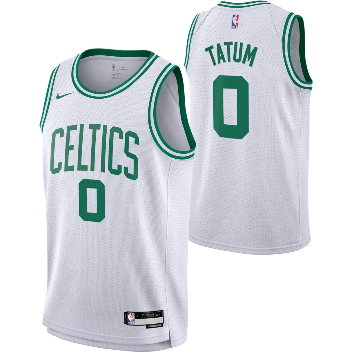 Nike Celtics Tatum Kid Assoc Jersey Whit