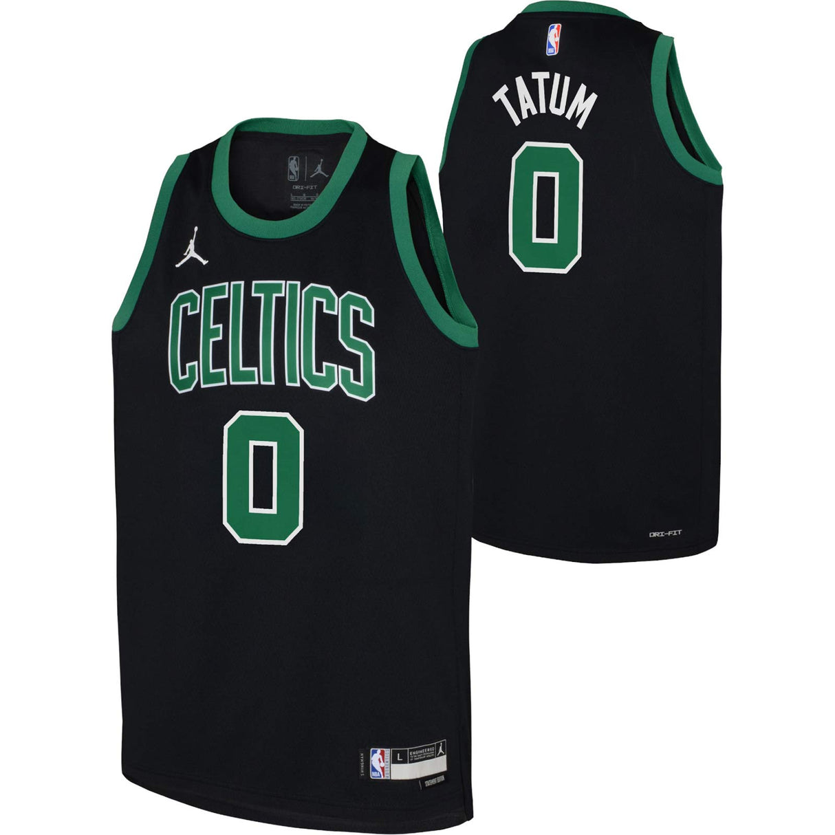 Nike Celtics Tatum Kid Stmnt Jersey Blck