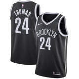 Nike Nets Thomas 24 Kids Icon Jersey Blk