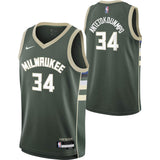 Nike Bucks Giannis 34 Kids Icon Jrsy Grn