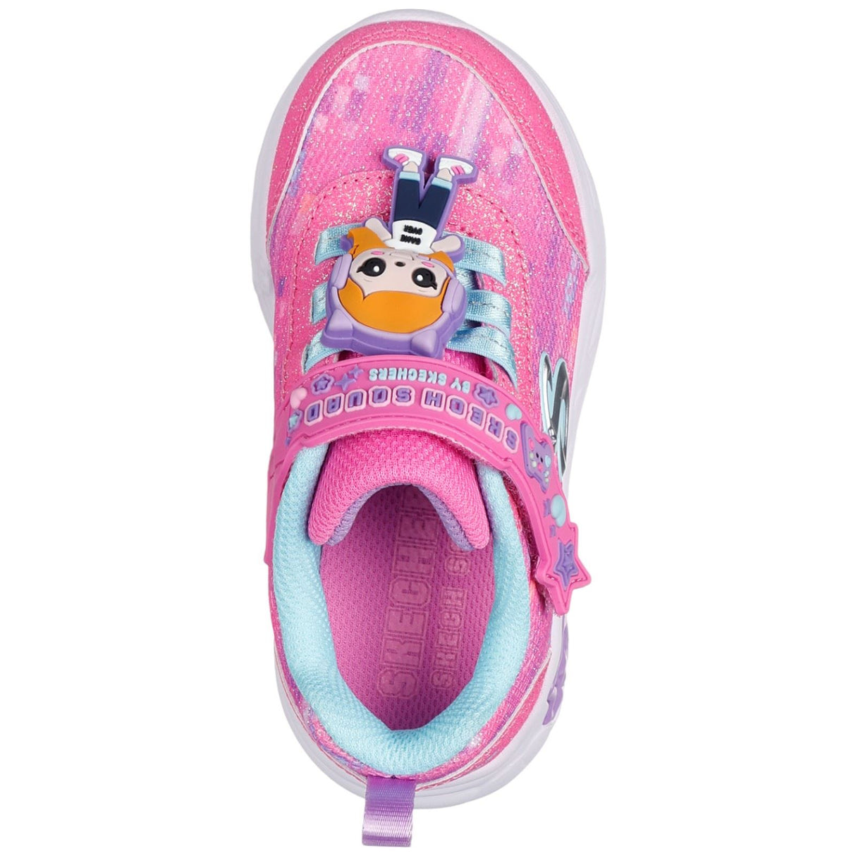 Skechers Girls Snuggle Skech Squad Pink