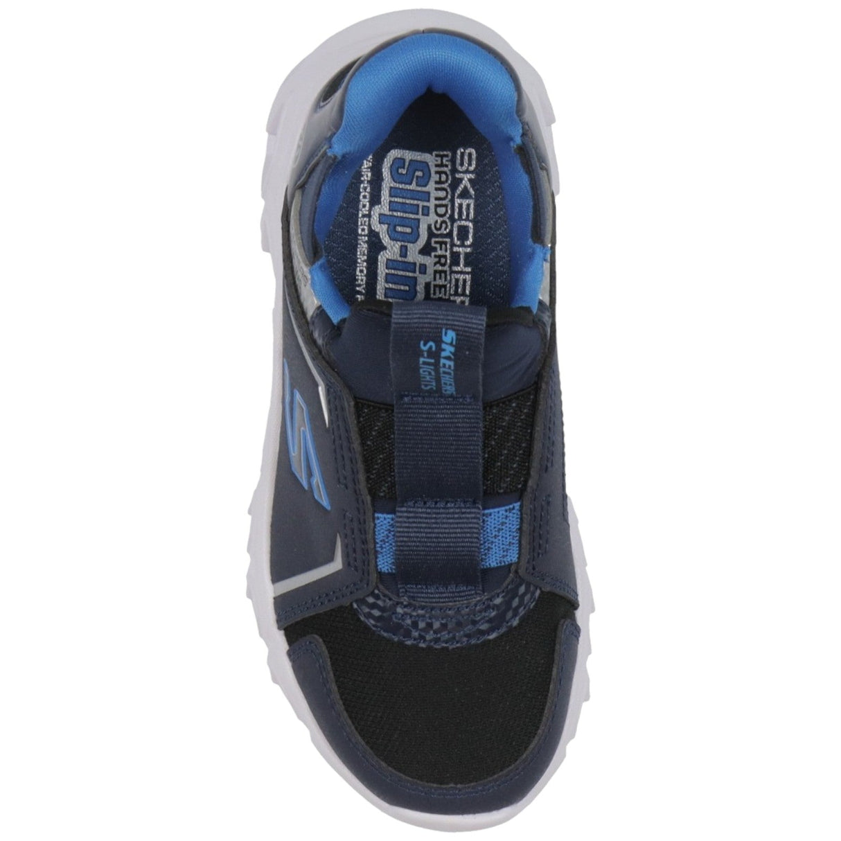 Skechers Boys Slip In Hypno Flash 2 Blue