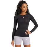 adidas TF LS Womens Top Black