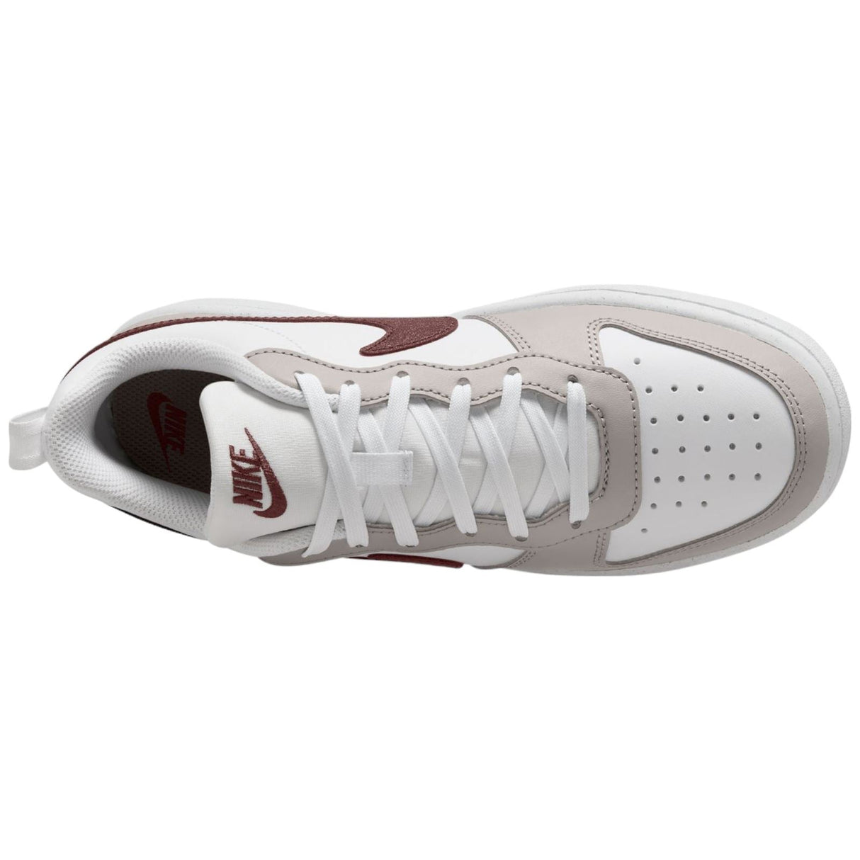 Nike Kids Court Borough Low White