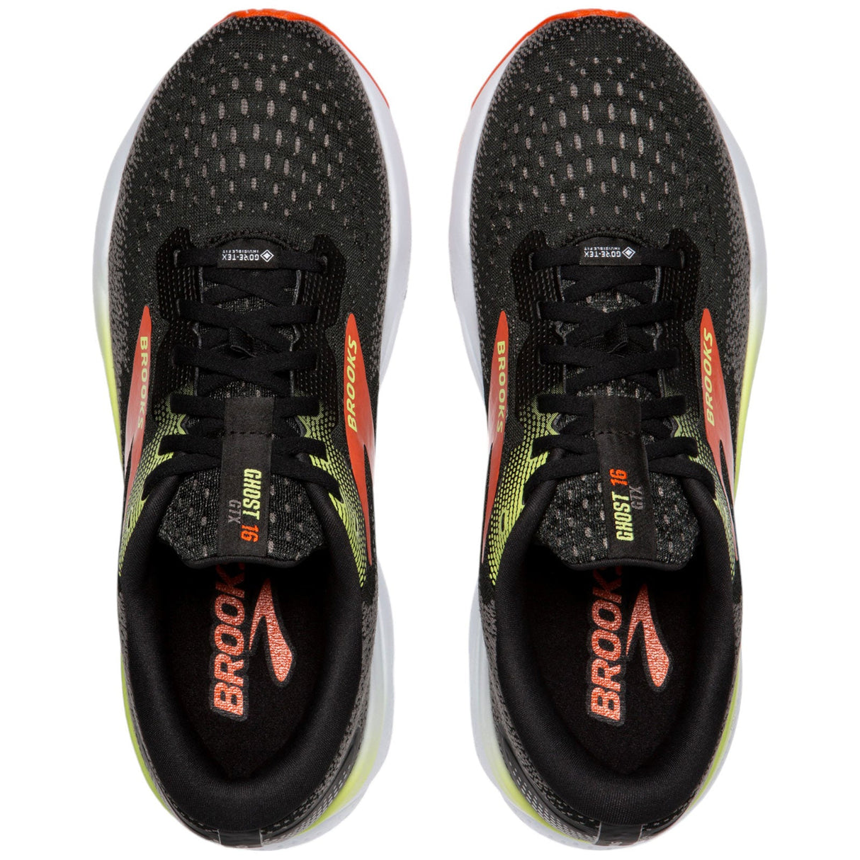 Brooks Mens Ghost 16 GTX Black