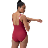 Speedo Wmn Shaping Contour Prt Suit Red