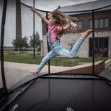 BERG Ultim Champion Regular 410 Trampoline Grey + Safety Net DLX XL