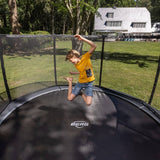 BERG Elite InGround 430 Trampoline Grey + Safety Net Deluxe