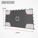 Berg Playbase Soccer Target Net XL