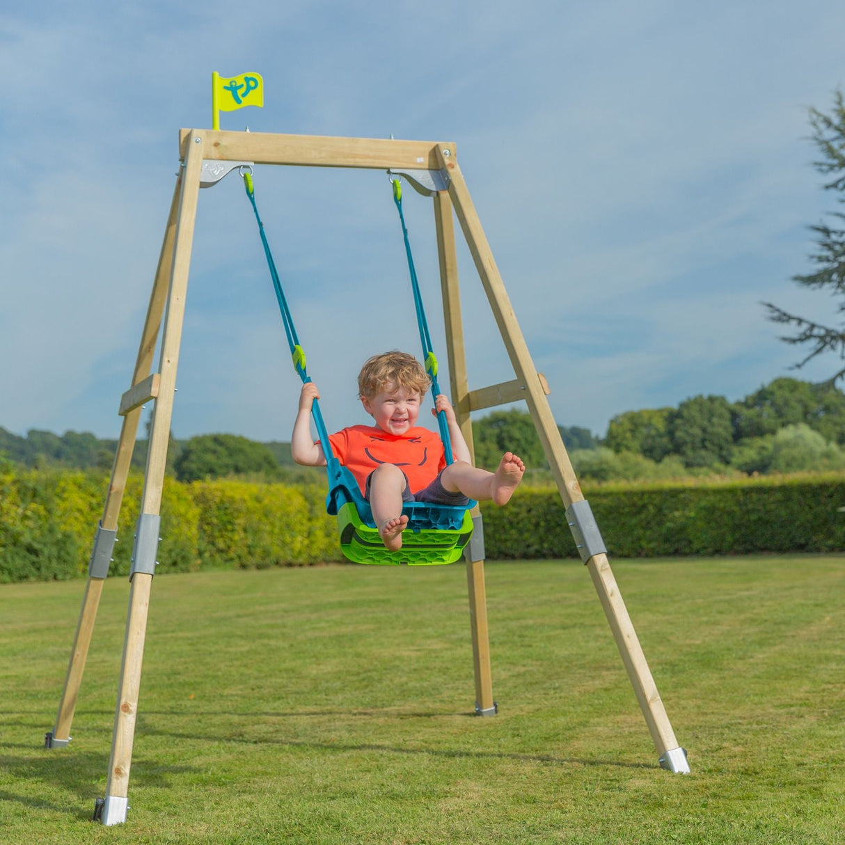 TP Toys Forest Acorn Growable Swing Set with Quadpod