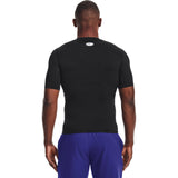 UA Mens HG Armour Comp SS Tee Black