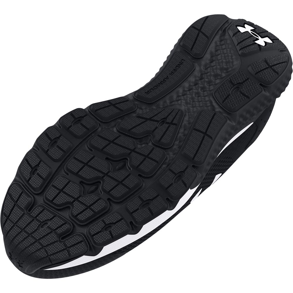 UA Charged Rogue 3 Kids Run Black/White