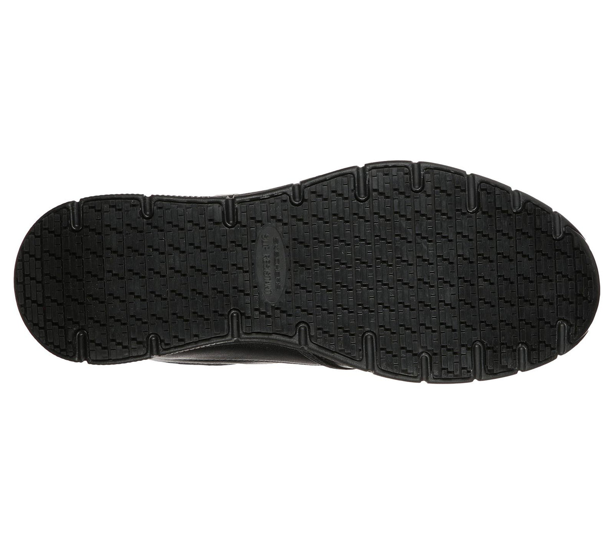 Skechers Work Slip On Mens Shoe Black