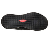 Skechers Slip On Work Shoe BLACK