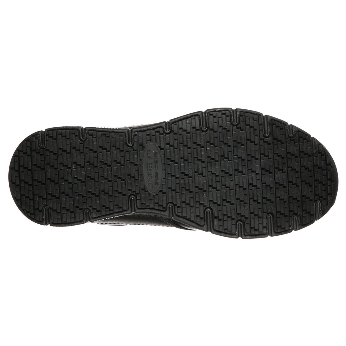 Skechers Double Gore Slip On Work Shoe B