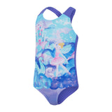 SPEEDO Digital Placement Swimsuit Purple