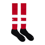 Canterbury Team Hooped Sock Flag Red/Wht