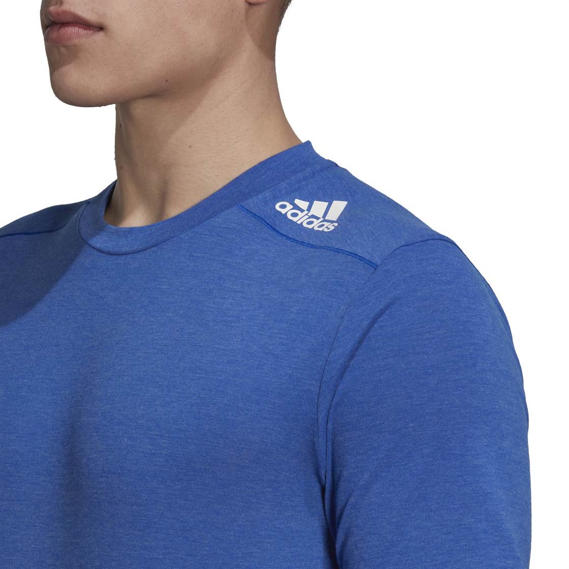 adidas Mens D4T tee Blue