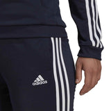 adidas Womens 3s Tracksuit TS Navy