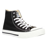 VICTORIA CANVAS HIGH-TOP SNEAKER UNI BLK