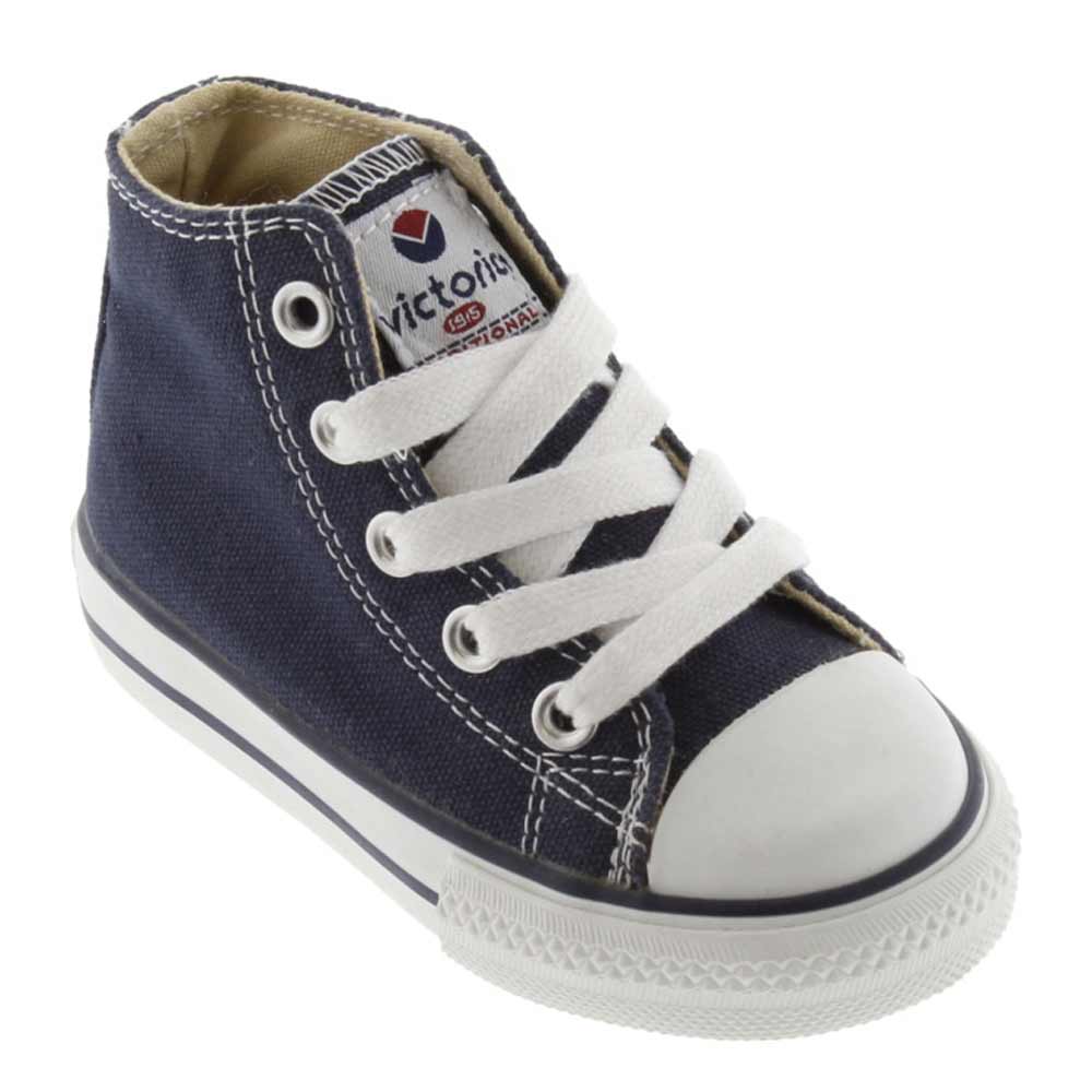 Victoria Canvas Hi-Top Jnr Uni Navy