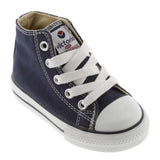 Victoria Canvas Hi-Top Jnr Uni Navy