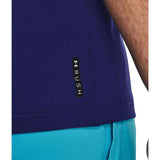 UA Mens Rush Emboss SS Tee Blue