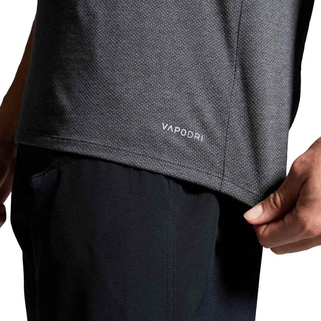 CCC Men Cot/Pol SS Train Tee Grey