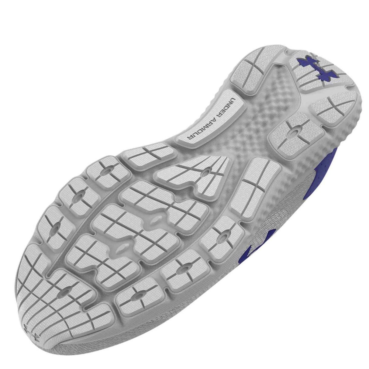 UA Charged Rogue 3 Knit Mens Grey/Blue