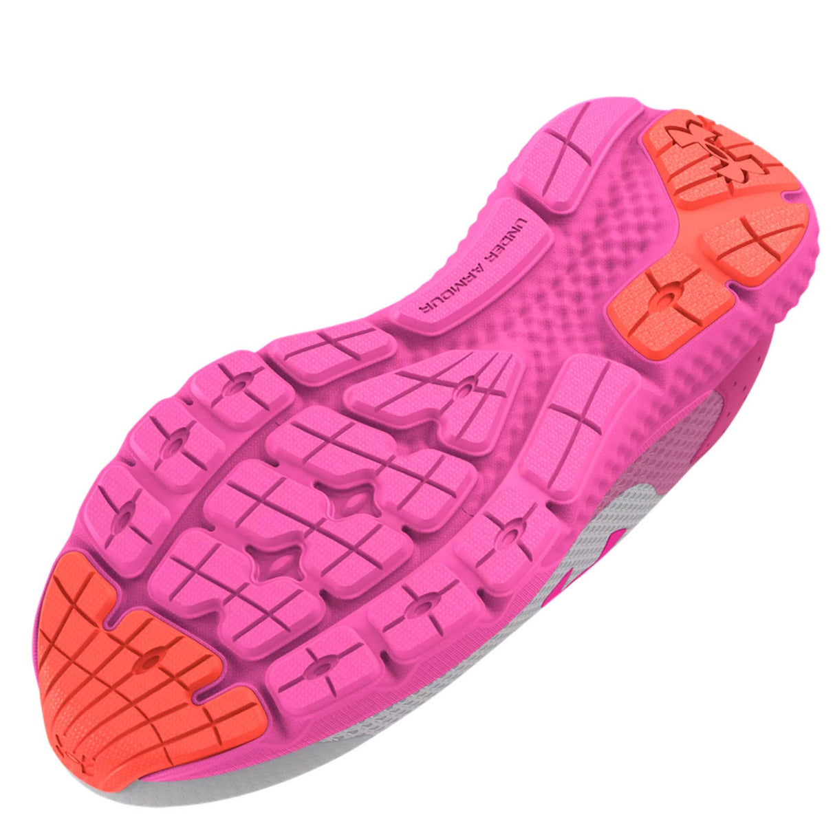 UA Charged Rogue 3 Kid Girls Grey/Pink