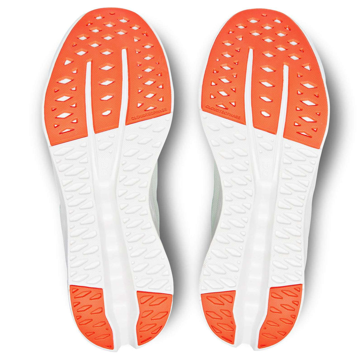 ON Cloudsurfer Mens White/Green