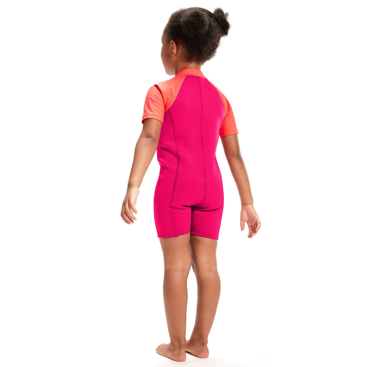 SPEEDO LTS WSUT 1PC IF PINK/ORANGE