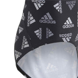 adidas Logo Swimsuit Black