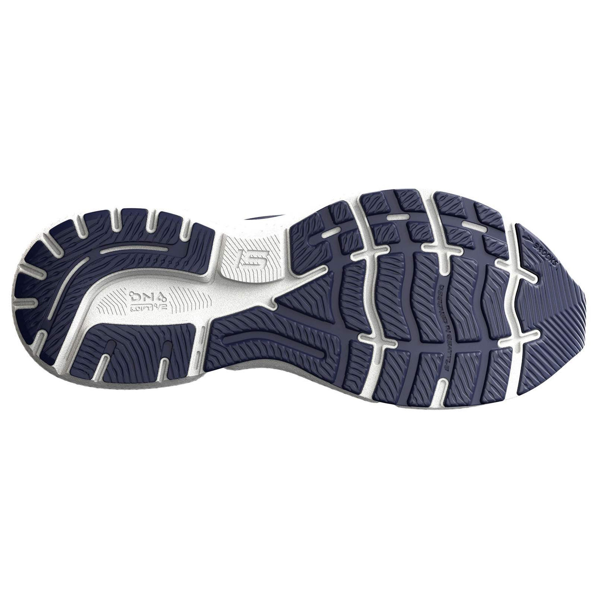 Brooks Ghost 15 Mens Navy/Orange