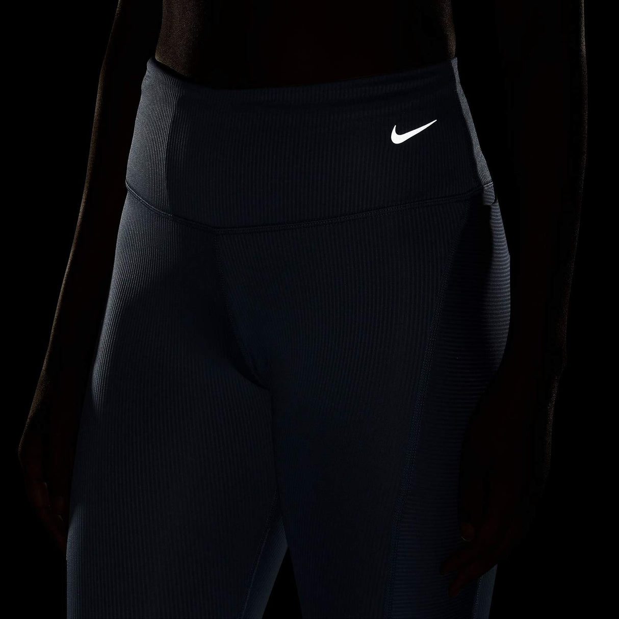 Nike Wmns DF Fast MR 7/8 Tight NV Blue