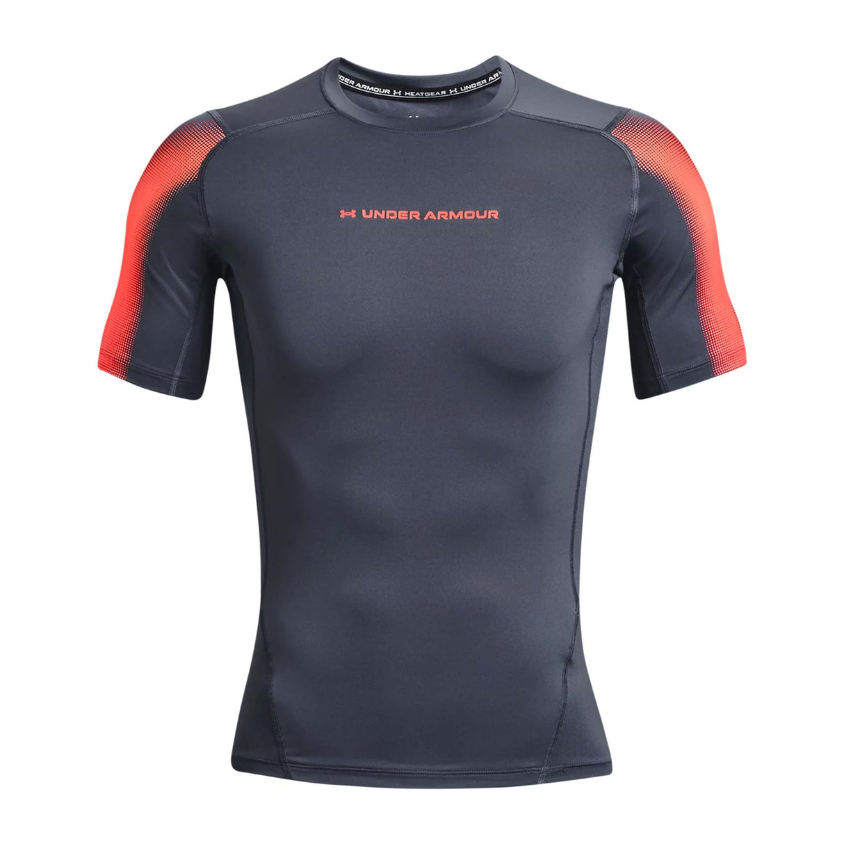 Under Armour Mens HG Novelty SS Grey